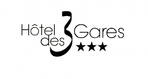 Wifi : Logo Htel des Trois Gares - H3g