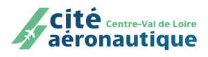Wifi : Logo Cité Aéronautique Centre Val de Loire