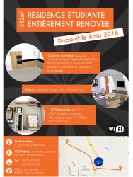 Wifi : Logo Résidence Etudiante Meslay des Landes