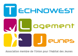Wifi : Logo Technowest Logement Jeunes Suzanne Lacore